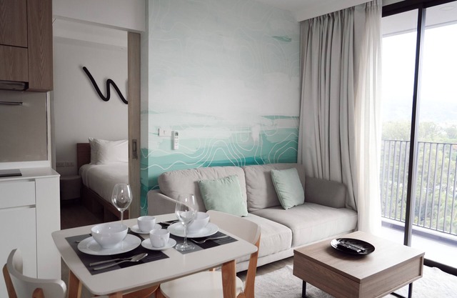 Laguna 3714: 2BR Garden View Rooftop Oasis