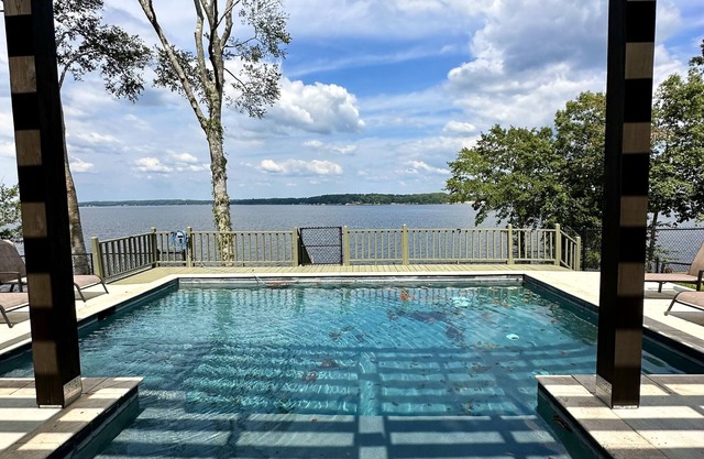 Lake and Pool Oasis at Eagle Bay Den on Lake D'arbonne!