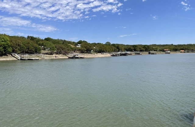 Lake Brownwood Waterfront house with dock