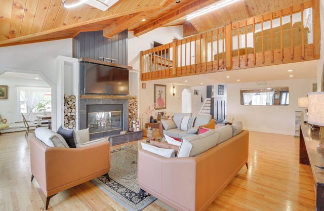 Lake Carmel Access: Waterfront Home w/ Deck!