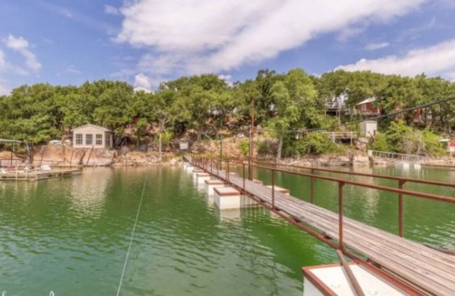Lake Cisco waterfront home with large private dock