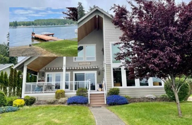 Lake Front Home on Mason Lake W/ Private Dock