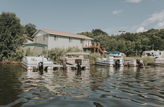 Lake Front Ferienhaus in der Nähe von Mille Lacs auf Ann Lake