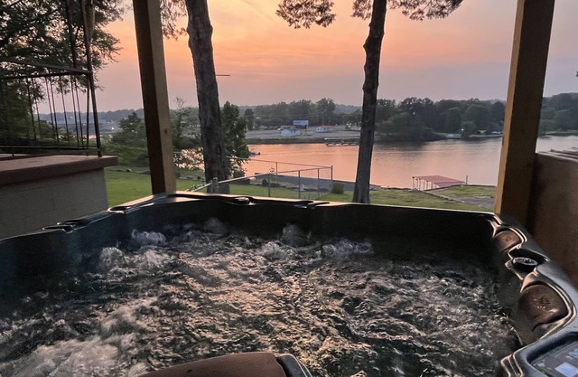 Lake home, includes boat and outdoor bar facing lake.Pool coming soon!!