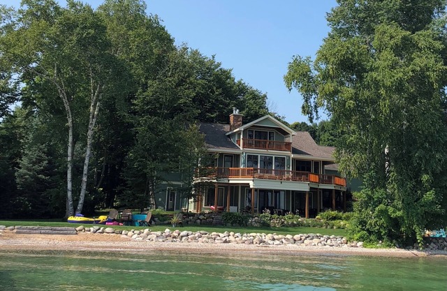 LAKE HOUSE on Beautiful TORCH LAKE - 175' of lakefront on 1.5 acres to enjoy!