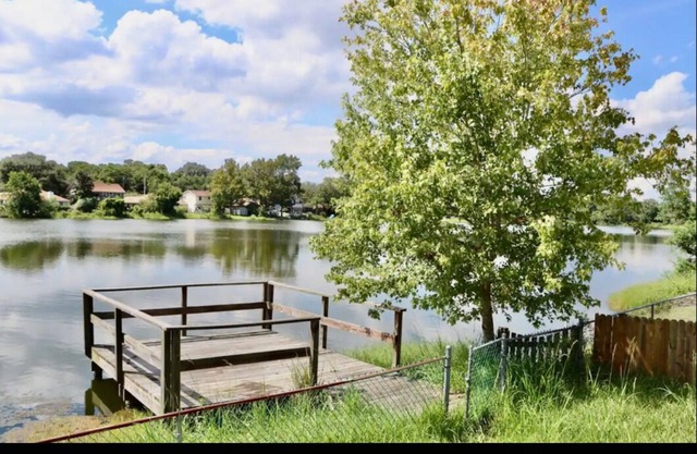 Lake house scenic view with close proximity to the beach and necessities