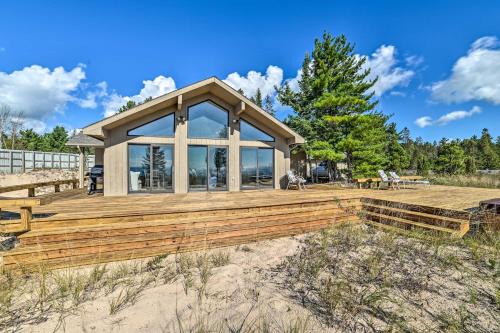 Lake Huron Home with Direct Beach Access!
