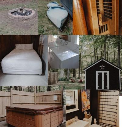 Lake Huron Lady of the Lake Cabin w HotTub, Sauna