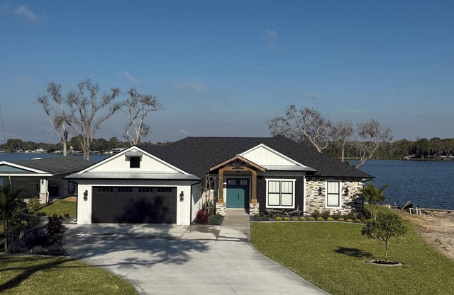 New lake June home