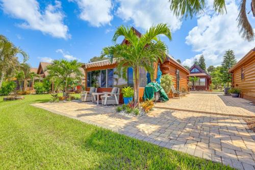 Lake Okeechobee Log Cabin with Community Pool and Dock