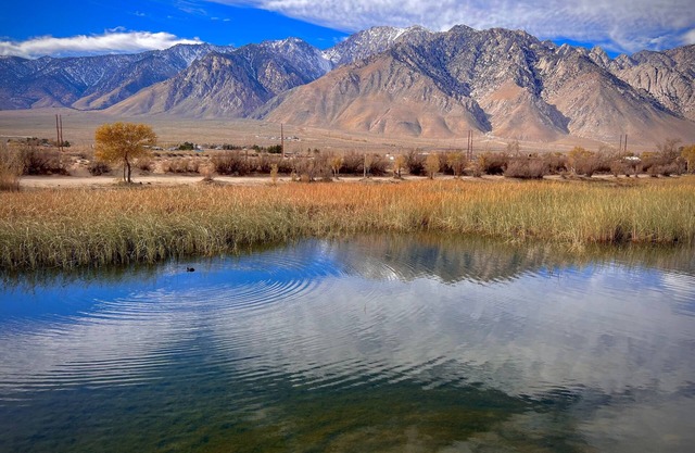 Lake Olancha RV site No.1 DEATH VALLEY Passageway