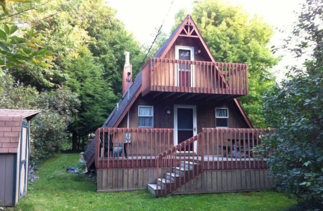 Lake Ontario A-Frame Cottage mit 1,5 Meilen Strand