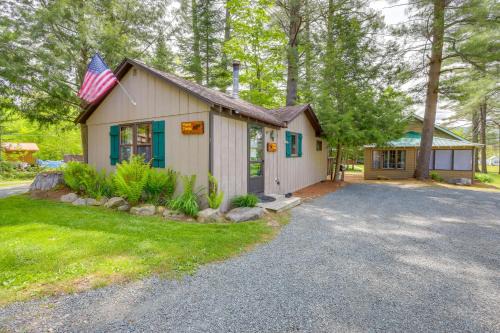Lake Pleasant Cabin on 3 Acres with Private Beach!