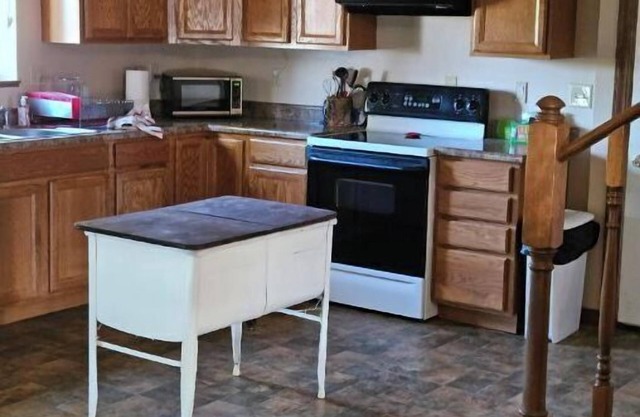 Lake Roosevelt apartment ,beautiful view . sleep 4. two bath, full kitchen.