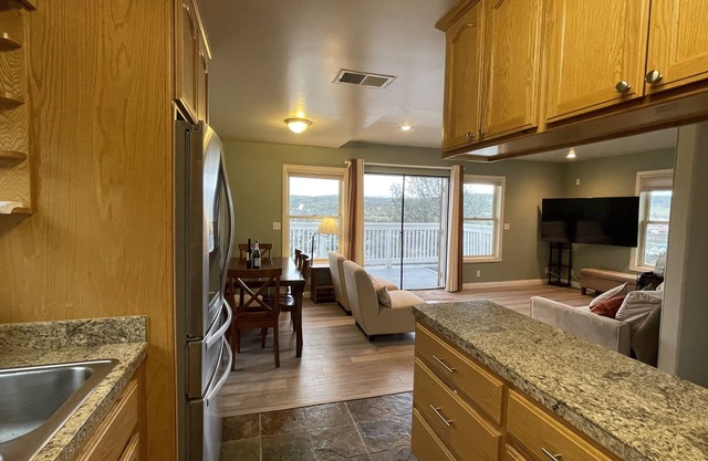 Lake Tulloch view home w/ dream views from all rooms, decks