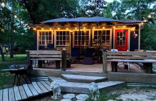 Lake view cabin&creek-Sam Houston national forest