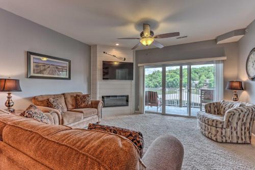 Lake View, Pool Access Idyllic Camdenton Condo!