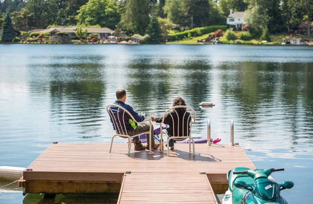 Lakefront 2 Schlafzimmer Rückzug