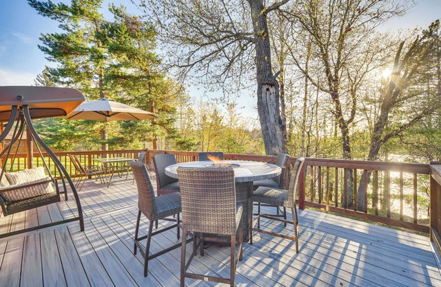 Lakefront Cabin w/ Dock, Fire Pits in Danbury!