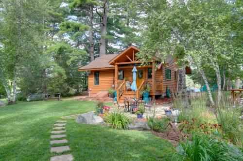 Lakefront Cabin with Private Dock and Fire Pit!