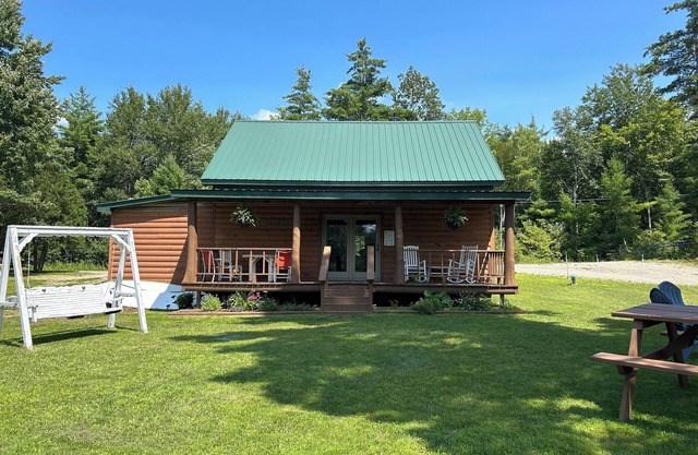 Lakefront cottage on Trout Lake at the foothills of the Adirondack Mountains.