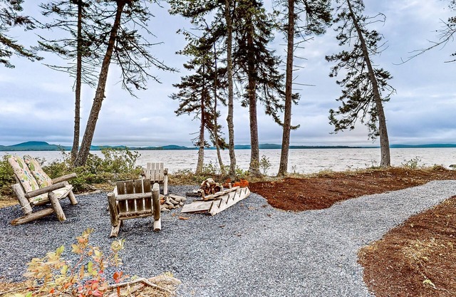 Lakefront, dog-friendly home with firepit & Moosehead/Mt. Kineo views
