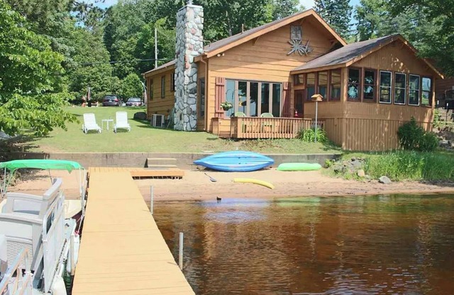 Lakefront house on Amnicon Lake with amazing sunsets!!