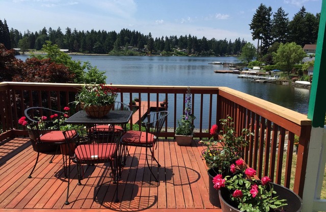 Great Lakefront Home, Steel Lake, Zuhause, süßes Zuhause