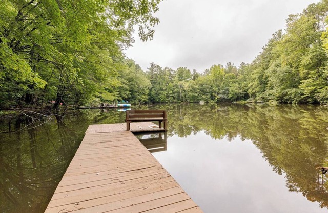 Lakefront Getaway with Arcade, Big Yard, Near Stone Mountain