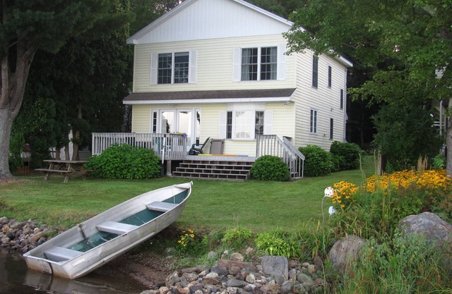 Haus am See in East Haddam, Connecticut - friedlich - kristallklarer See