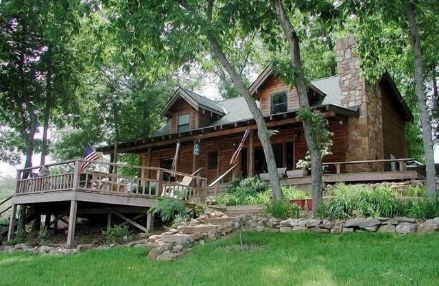 Haus am See bei 55 Meilen Coffman Bend Bereich