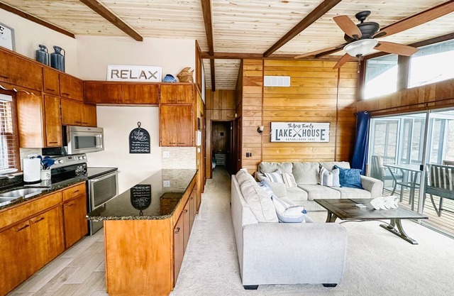 Lakefront Home with Private Dock and Slip