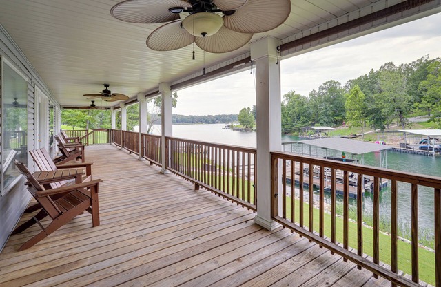 Lakefront Horseshoe Bend Home w/ Boat Dock!