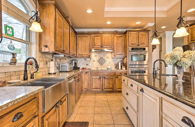 NEW! Lakefront House w/ Game Room, Deck & Views!