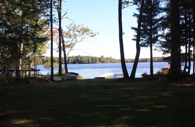 Lakefront property with pier on Third Lake of the Moen Chain , Rhinelander