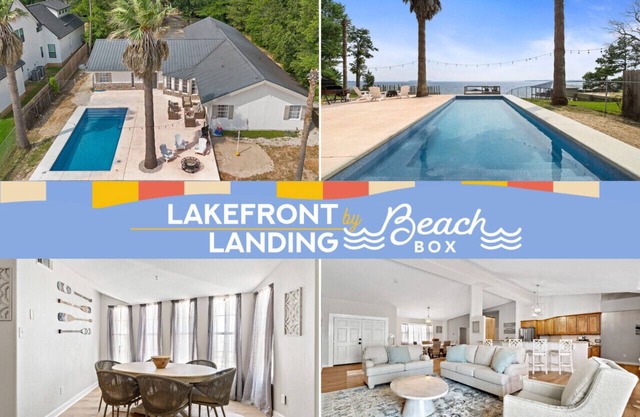 Lakefront Retreat with Pool, Dock & Game Room
