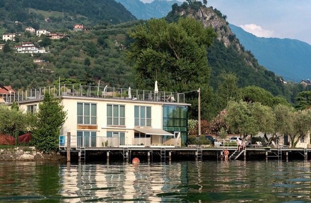 Apartment in Marone mit Blick auf den Iseosee