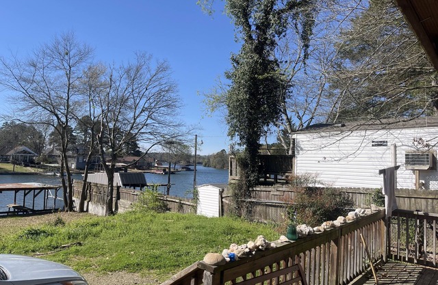 lakefront spot for tent/small rv w/ access to shared bathroom pet friendly