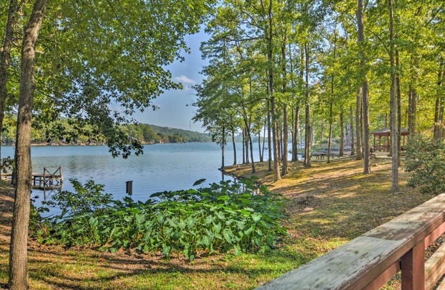 Lakefront Townhome with View in Hot Springs Village!