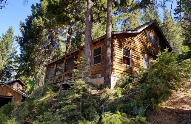 Seeseite Ansichten !! Rustikales Blockhaus Getaway