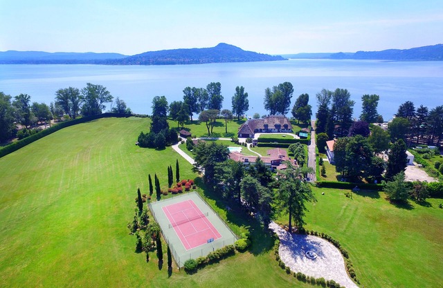 Villa direkt am See mit Pool, Tennis und Golf! - Villa Solcio