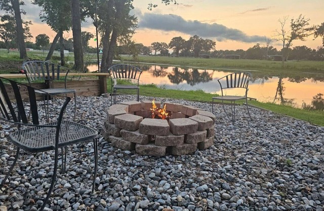 Lakefront w/ Fire Pit, Lake Fun, and Horse Feeding