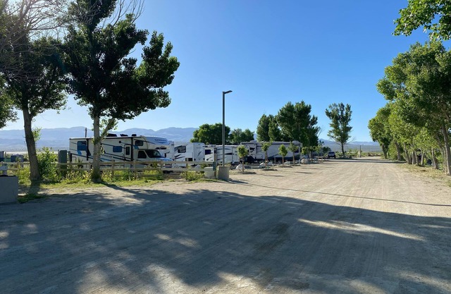 Lakeside Camping RV Spot #10 Near Death Valley