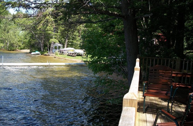 Lakeside Cottage mit Blick auf die White Mountains -