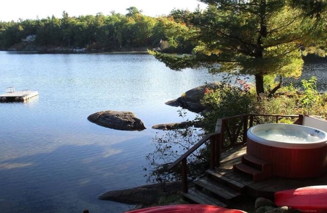 Lakeside Cottage near Adirondacks, Hot Tub, Pontoon Boat, Kayaks & Paddle Board