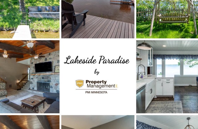 **NEW** Lakeside Paradise on Round Lake