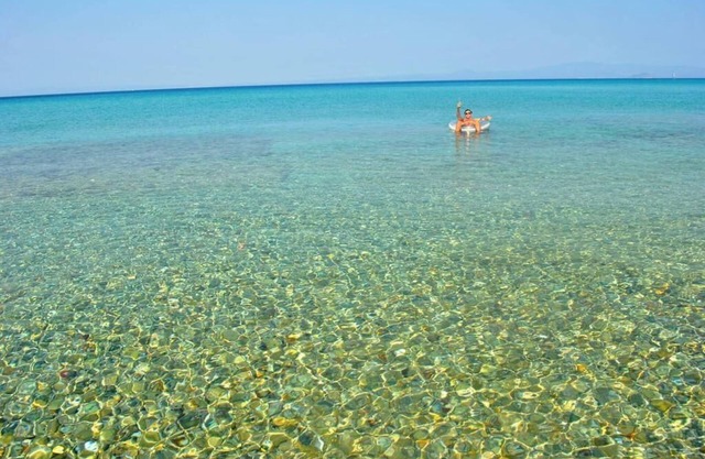 Laonikos beach apartment / Polyhrono / Villas beach bar