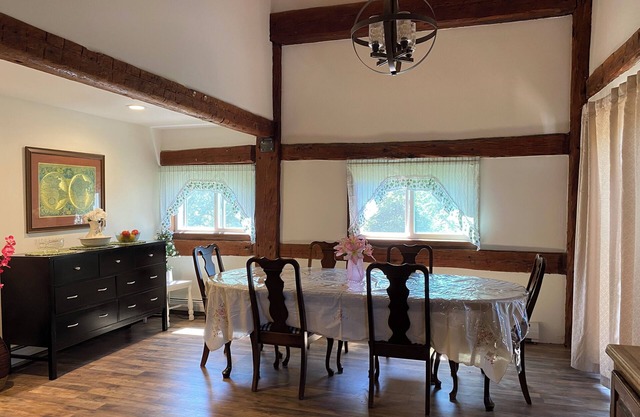 Large 4-Bedroom Riverfront Apartment in 1850 Barn. Close to Skiing, Hiking