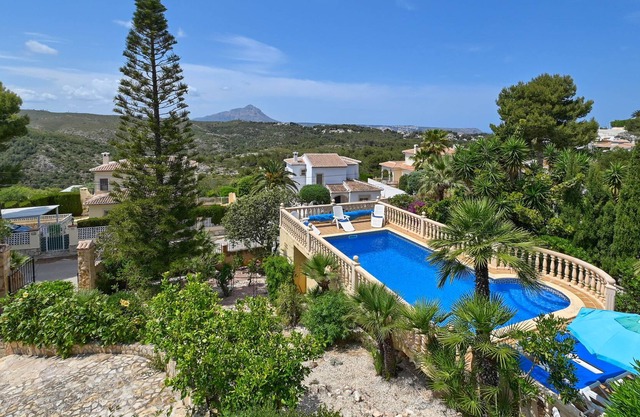 Large and comfortable villa in Javea, Costa Blanca, Spain with private pool for 8 persons