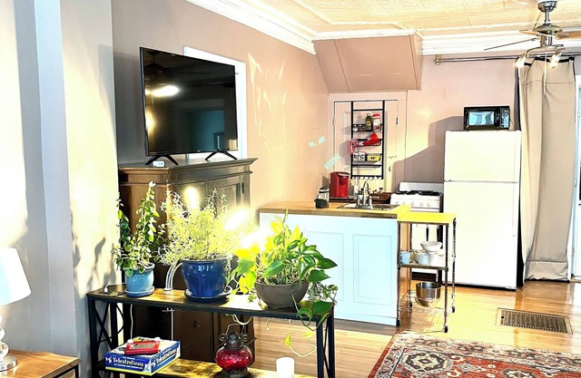 Large bright studio